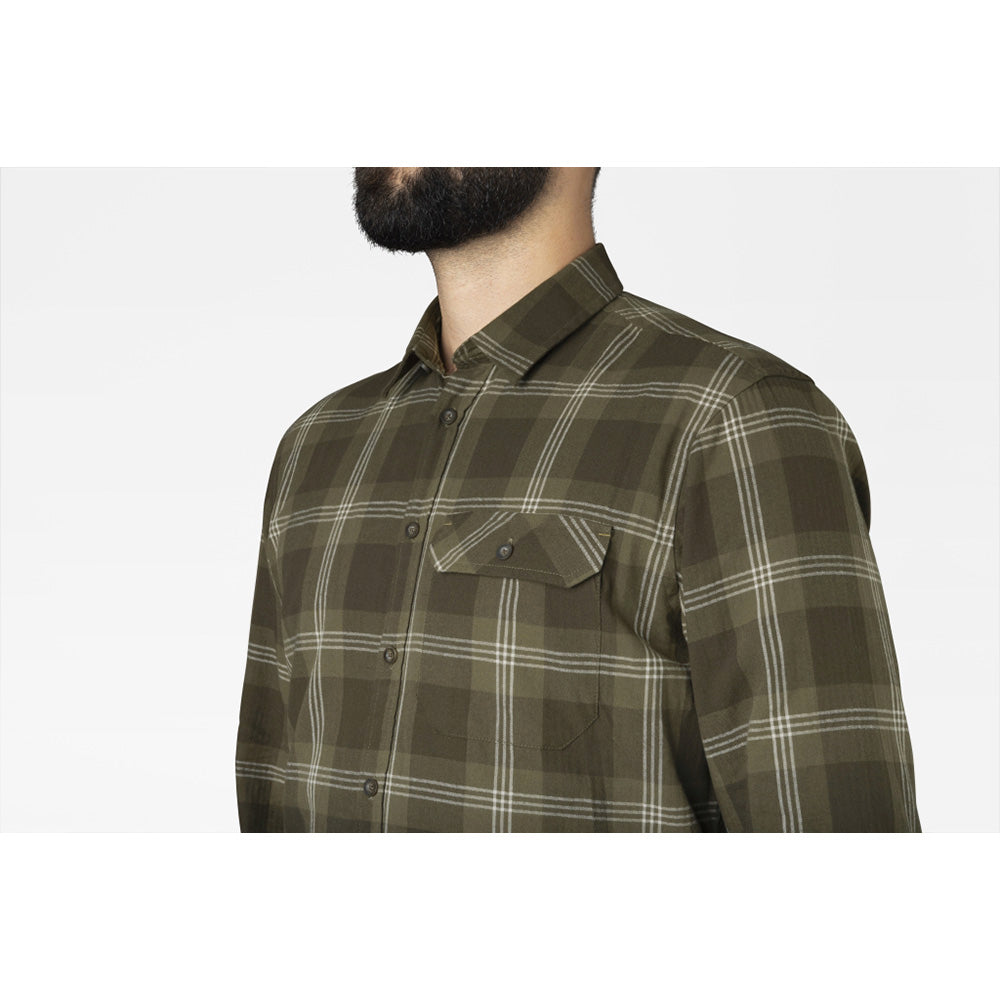 Seeland - Highseat Skjorte Pine Green Check fra Seeland - billede nr. 3 hos GrejFreak.dk