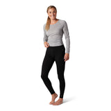 Smartwool - Merino Classic All-Season Base Layer Lange Dame Underbukser Sort fra Smartwool - billede nr. 2 hos GrejFreak.dk