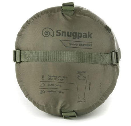 Snugpak - Sleeper Extreme Sovepose // Olivengrøn fra Snugpak - billede nr. 4 hos GrejFreak.dk