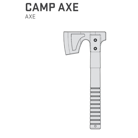 SOG Knives - Camp Økse m. Etui - 29,2 cm fra SOG knives - billede nr. 8 hos GrejFreak.dk
