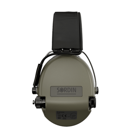 Sordin - Supreme Pro Aktiv Høreværn 82 dB Med Gel-Pads // Grøn fra Sordin - billede nr. 4 hos GrejFreak.dk