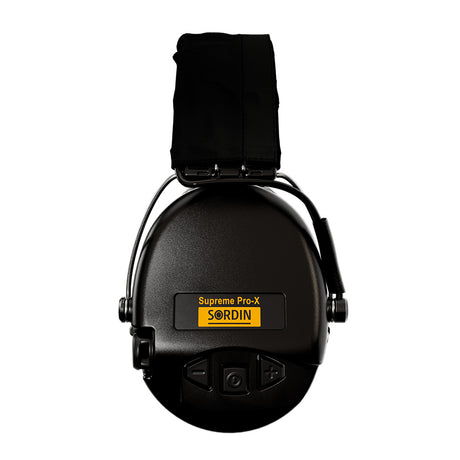 Sordin - Supreme Pro-X LED Elektronisk Høreværn 82 dB Sort fra Sordin - billede nr. 4 hos GrejFreak.dk