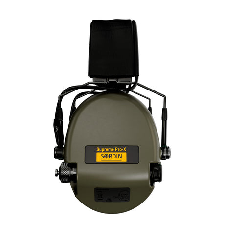 Sordin - Supreme Pro-X Slim Elektronisk Høreværn 82 dB Grøn fra Sordin - billede nr. 3 hos GrejFreak.dk