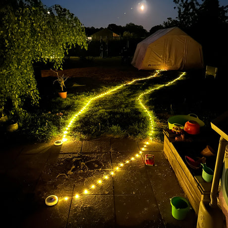 Sunny Hiker - 4-in-1 Cozy Camp Lyskæde Warm White fra Sunny Hiker - billede nr. 4 hos GrejFreak.dk