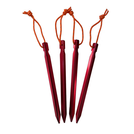 Sunny Hiker - Aluminium Letvægtspløkker (4-pak) fra Sunny Hiker - billede nr. 1 hos GrejFreak.dk