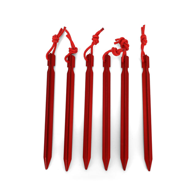 Sunny Hiker - Aluminium Letvægtspløkker (6-pak) fra Sunny Hiker - billede nr. 1 hos GrejFreak.dk