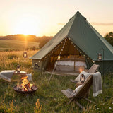 Sunny Hiker - Bomuld Large 10-personers Klokketelt // Grøn fra Sunny Hiker - billede nr. 2 hos GrejFreak.dk