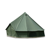 Sunny Hiker - Bomuld Large 10-personers Klokketelt // Grøn fra Sunny Hiker - billede nr. 3 hos GrejFreak.dk