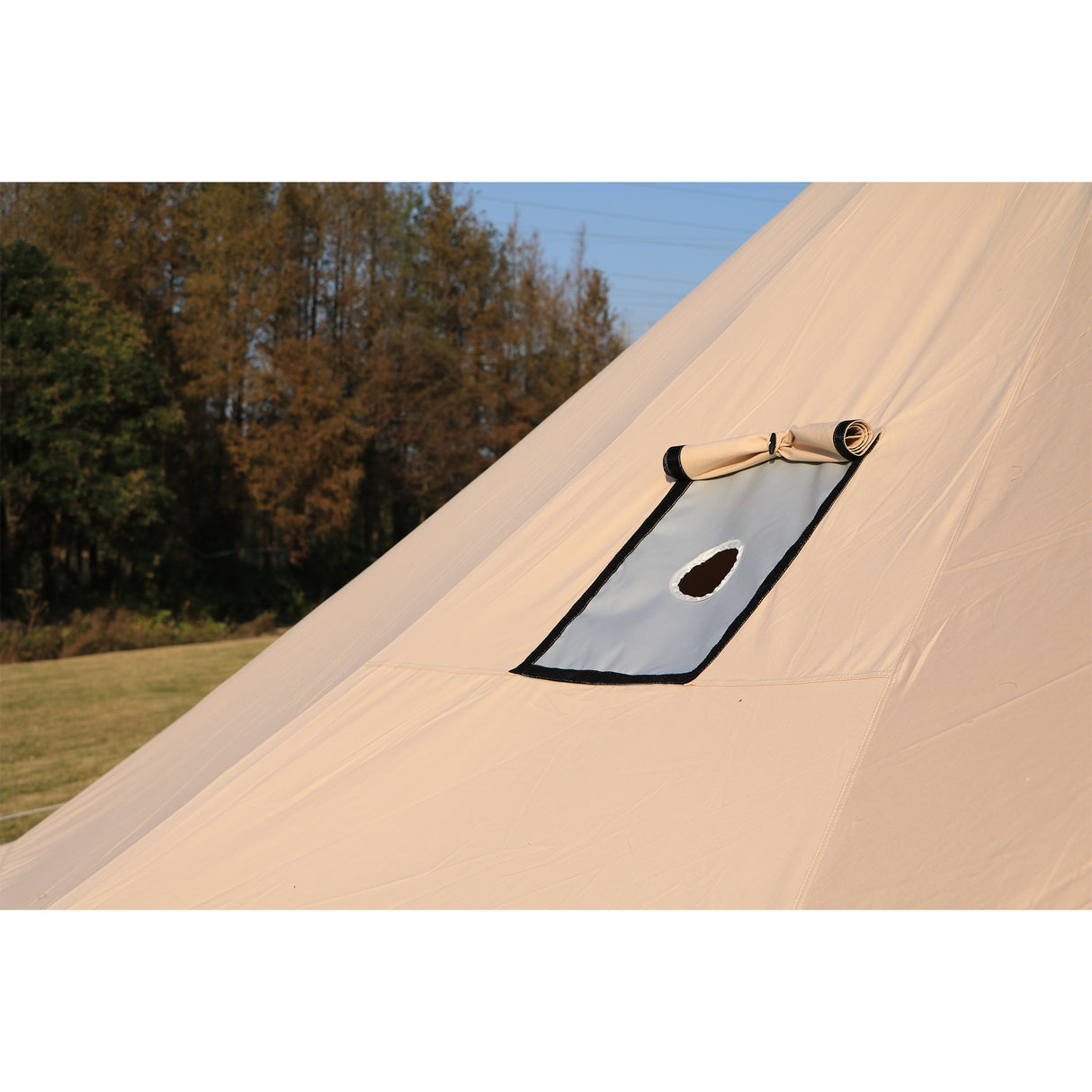 Sunny Hiker - Bomuld Large 10-personers Klokketelt // Beige fra Sunny Hiker - billede nr. 13 hos GrejFreak.dk