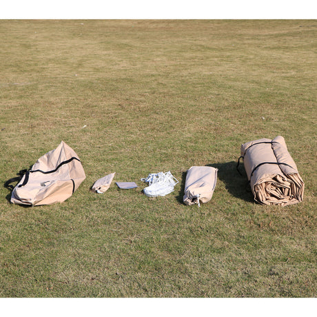 Sunny Hiker - Bomuld Large 10-personers Klokketelt // Beige fra Sunny Hiker - billede nr. 15 hos GrejFreak.dk