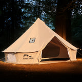 Sunny Hiker - Bomuld Medium 8-personers Klokketelt fra Sunny Hiker - billede nr. 4 hos GrejFreak.dk