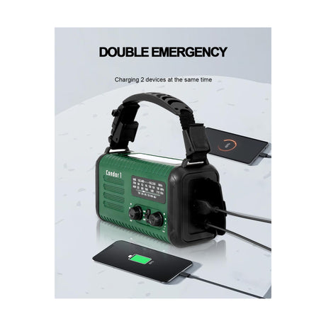 Sunny Hiker - Nødradio m. Powerbank 20.000 mAh fra Sunny Hiker - billede nr. 7 hos GrejFreak.dk