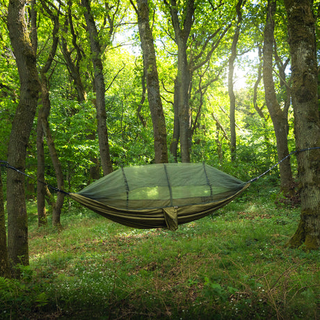 Sunny Hiker - Suspender Dobbelthængekøje m. Myggenet fra Sunny Hiker - billede nr. 3 hos GrejFreak.dk