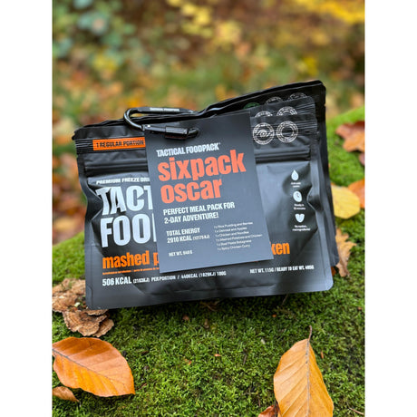 Tactical Foodpack - Sixpack Oscar Feltration, 6 måltider, 2.910 Kcal fra Tactical Foodpack - billede nr. 3 hos GrejFreak.dk