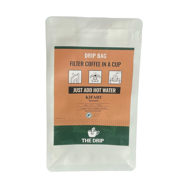 The Drip - Kaffe Drip Bags, Kifaru 4-Pak fra The Drip - billede nr. 1 hos GrejFreak.dk