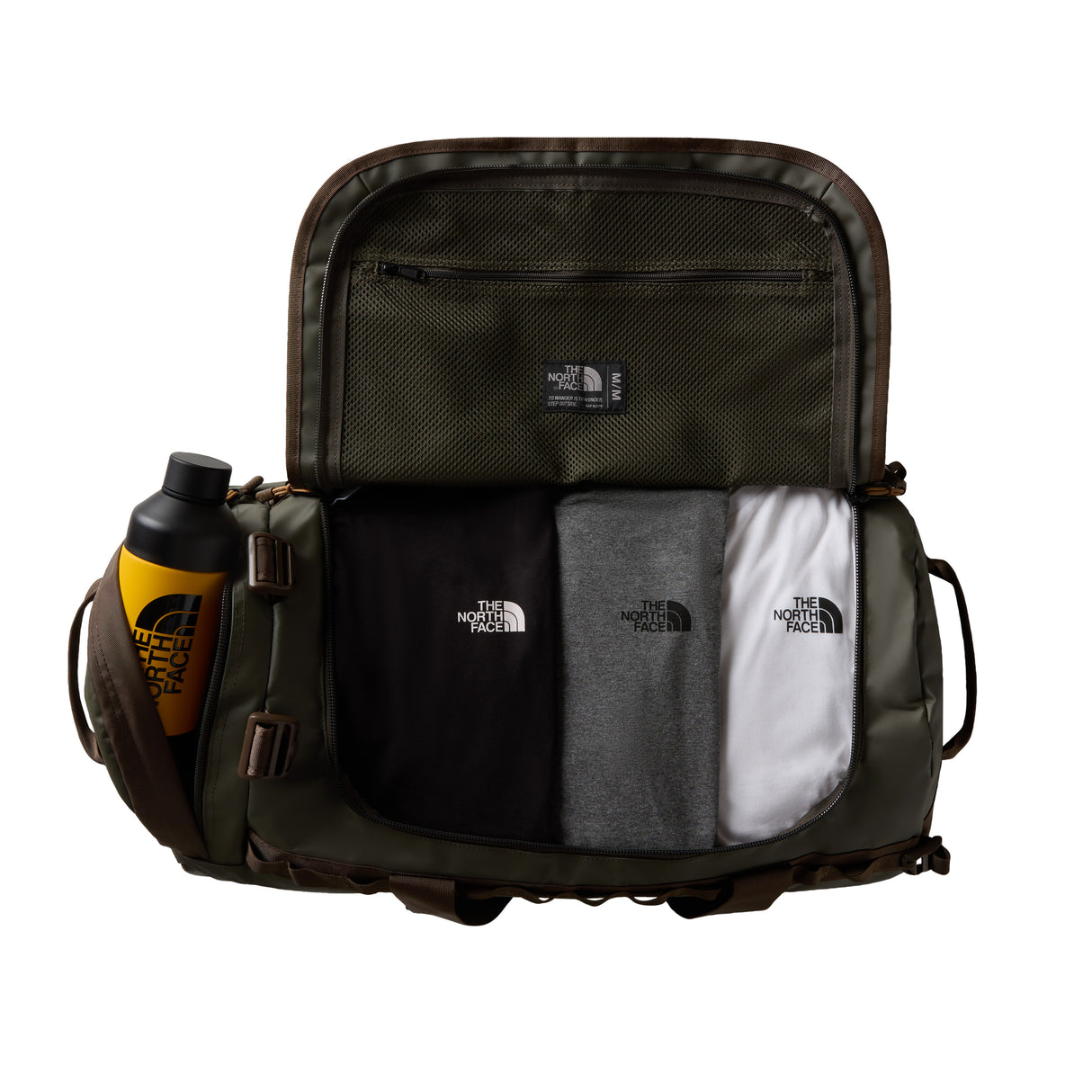 The North Face - Base Camp Duffel Bag M 71L // New Taupe Green fra The North Face - billede nr. 2 hos GrejFreak.dk