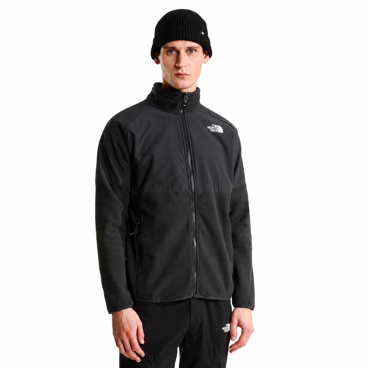 The North Face - Glacier Heavy Herre fleecetrøje // Asphalt fra The North Face - billede nr. 3 hos GrejFreak.dk