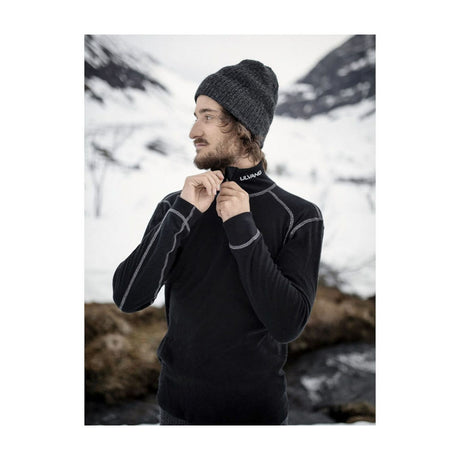Ulvang - Thermo Turtle Neck Herre Undertrøje Sort fra Ulvang - billede nr. 7 hos GrejFreak.dk