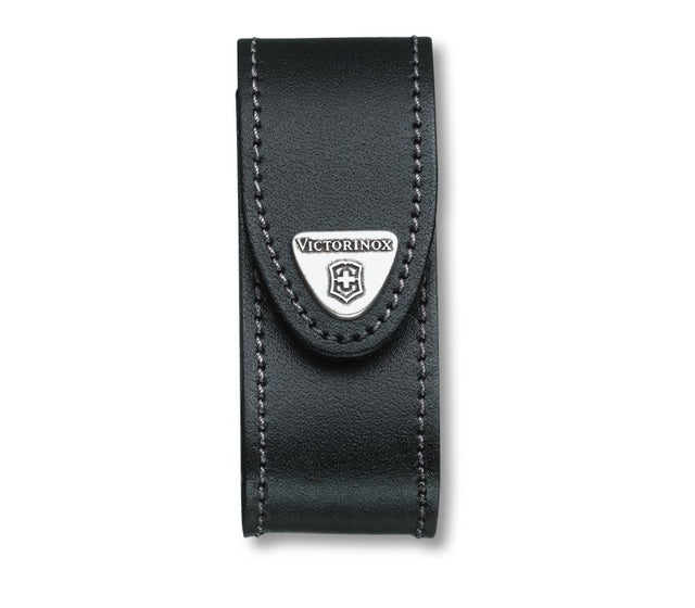 Victorinox - Bælteetui i læder m. velcrolukning til Swiss Army 91 mm (2-4 lag) fra Victorinox - billede nr. 1 hos GrejFreak.dk