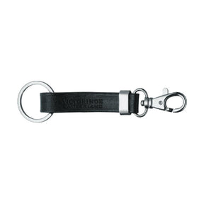 Victorinox - Nøglevedhæng i sort læder m. karabinhage fra Victorinox - billede nr. 1 hos GrejFreak.dk