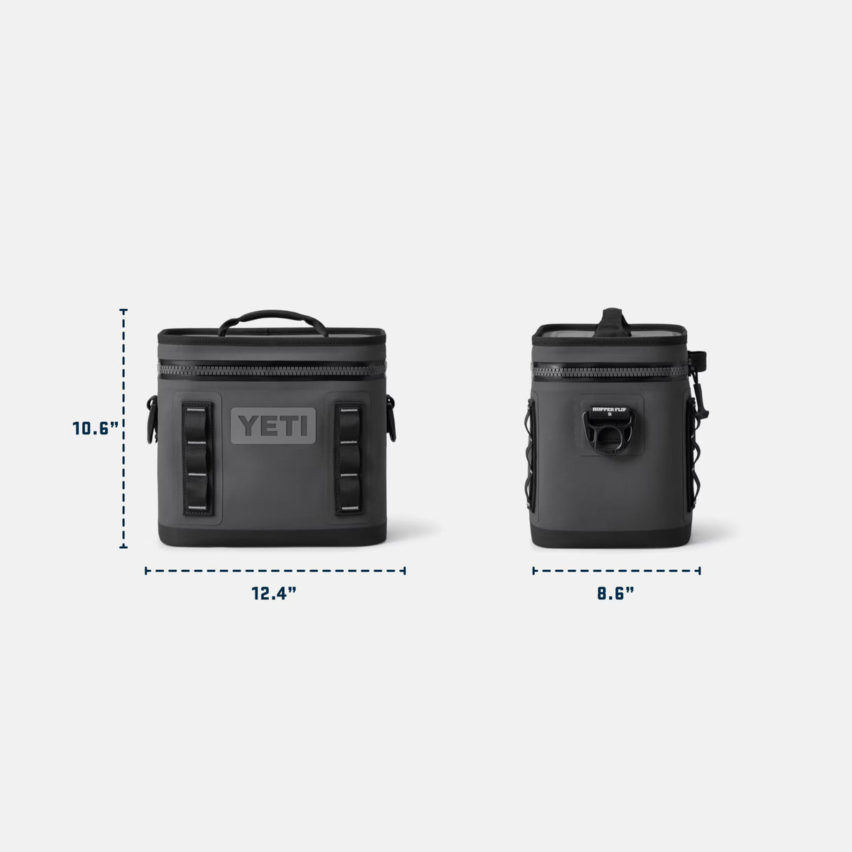 YETI - Hopper Flip Soft Køletaske 8L // Grå fra YETI - billede nr. 8 hos GrejFreak.dk