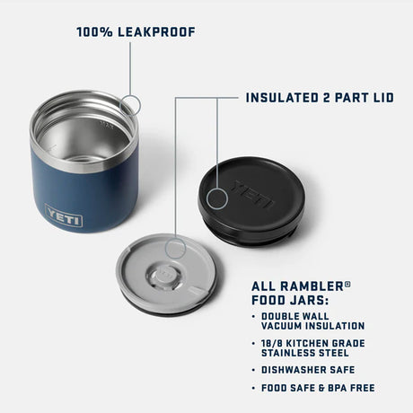 YETI - Rambler Food Jar 237 ml // Black fra YETI - billede nr. 7 hos GrejFreak.dk