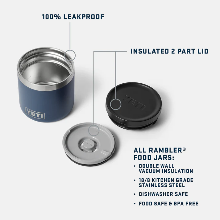 YETI - Rambler Food Jar 237 ml // STAINLESS STEEL fra YETI - billede nr. 6 hos GrejFreak.dk