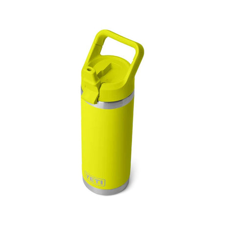 YETI - Rambler Straw Cap Flaske 532 ml // Firefly Yellow fra YETI - billede nr. 2 hos GrejFreak.dk