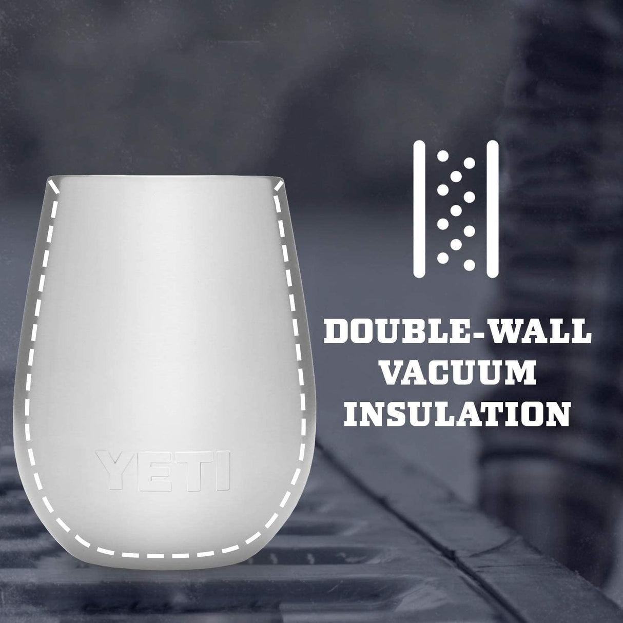 YETI - Rambler Wine Tumbler 295 ml // Sort fra YETI - billede nr. 4 hos GrejFreak.dk