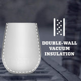 YETI - Rambler Wine Tumbler 295 ml // Sort fra YETI - billede nr. 4 hos GrejFreak.dk