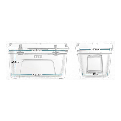 YETI - Tundra 65 Køleboks 48L // Sand fra YETI - billede nr. 5 hos GrejFreak.dk