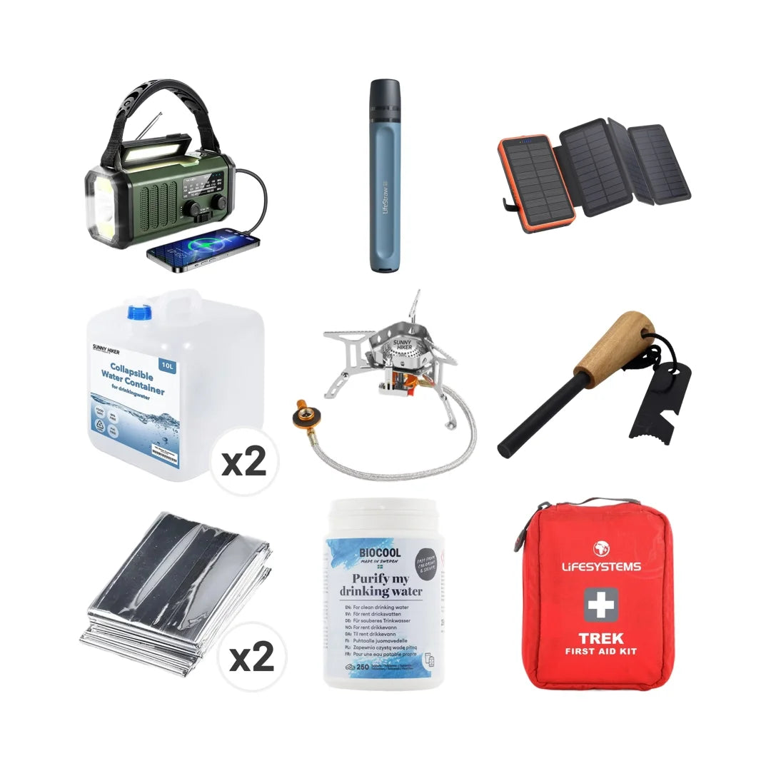 Beredskabskasse - Alt Det Nødvendige fra GrejFreak - billede nr. 1 hos GrejFreak.dk