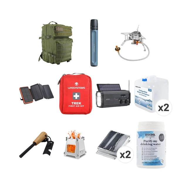 Beredskabstaske - Til 2 Personer fra GrejFreak - billede nr. 1 hos GrejFreak.dk