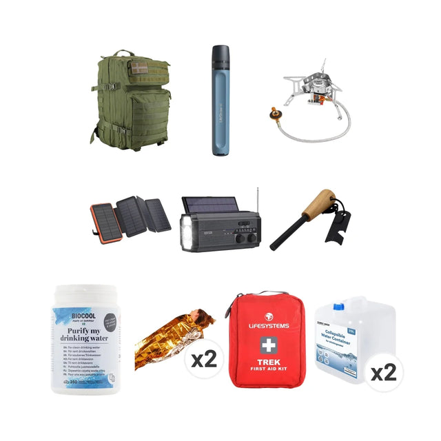 Beredskabstaske - Til 2 Personer fra GrejFreak - billede nr. 1 hos GrejFreak.dk