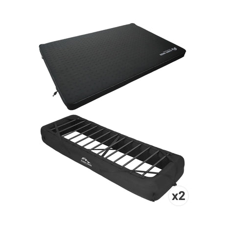 Sunny Hiker - 2 stk Deluxe Oppustelig Camping Seng & Comfort Double Selvoppusteligt Liggeunderlag fra Sunny Hiker - billede nr. 1 hos GrejFreak.dk