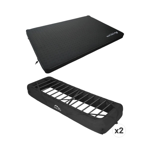 Sunny Hiker - 2 stk Deluxe Oppustelig Camping Seng & Comfort Double Selvoppusteligt Liggeunderlag fra Sunny Hiker - billede nr. 1 hos GrejFreak.dk