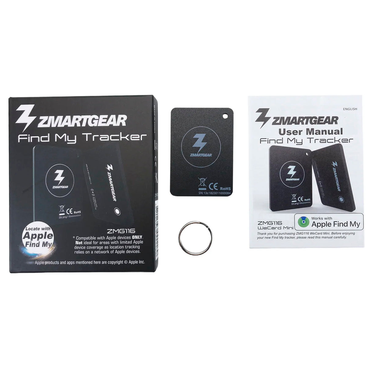 Zmartgear - FindMy Tracker mini-card fra Zmartgear - billede nr. 4 hos GrejFreak.dk