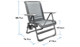 Yeti - Hondo Beach Chair // Navy fra YETI - billede nr. 10 hos GrejFreak.dk