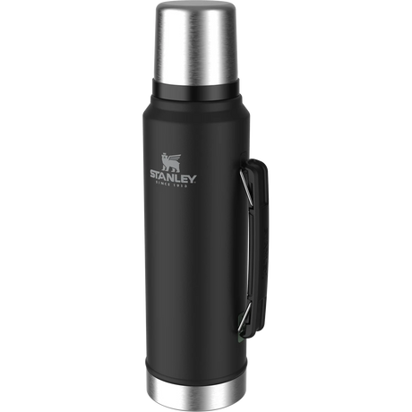 Stanley - Legendary Classic Termoflaske 1.0L // Matte Black fra Stanley - billede nr. 2 hos GrejFreak.dk