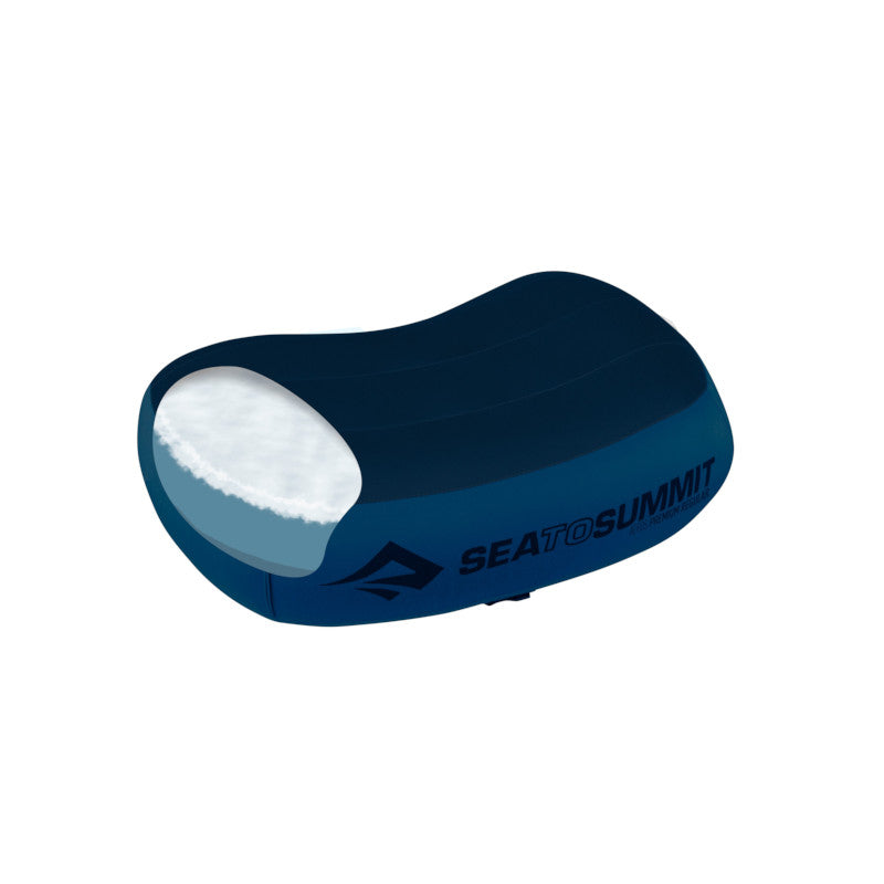 Sea to Summit - Aeros Premium Hovedpude // Navy Blå fra Sea To Summit - billede nr. 3 hos GrejFreak.dk