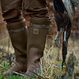 Härkila - Forester Textile Gummistøvle // Willow Green/Deep Brown fra Härkila - billede nr. 6 hos GrejFreak.dk