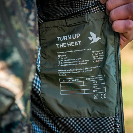 Seeland - Celsius Heat Liner Vest // Grape Leaf fra Seeland - billede nr. 3 hos GrejFreak.dk