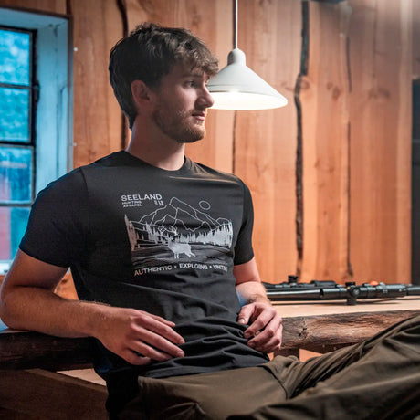 Seeland - Territory T-shirt // Sort fra Seeland - billede nr. 6 hos GrejFreak.dk