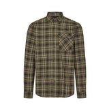 Seeland - Glen Flannel Skjorte // Grape Leaf/Dark Navy Check fra Seeland - billede nr. 1 hos GrejFreak.dk