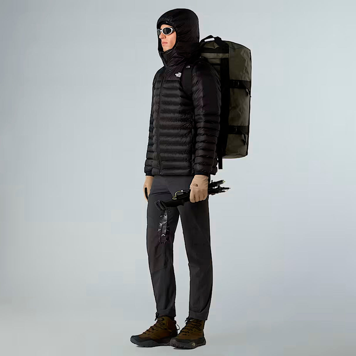 The North Face - Base Camp Duffel Bag Medium 71L // Evergreen fra The North Face - billede nr. 2 hos GrejFreak.dk