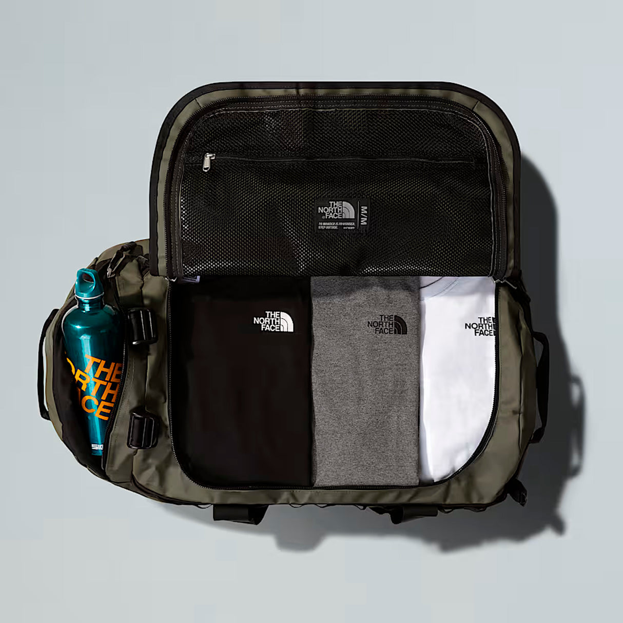 The North Face - Base Camp Duffel Bag Medium 71L // Evergreen fra The North Face - billede nr. 6 hos GrejFreak.dk