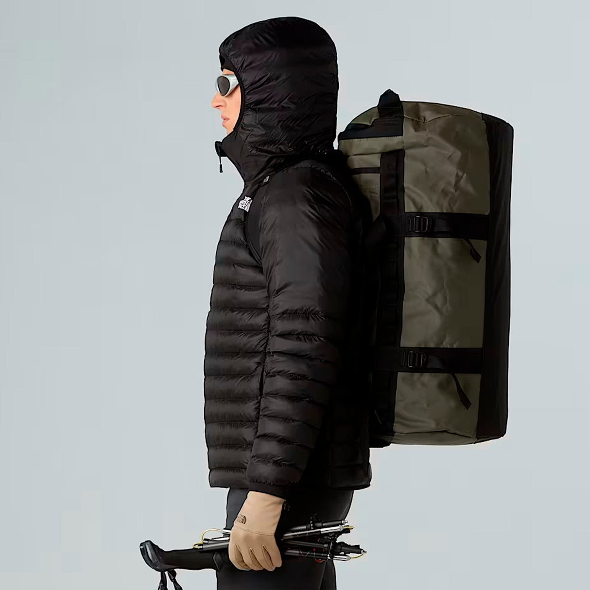 The North Face - Base Camp Duffel Bag Medium 71L // Evergreen fra The North Face - billede nr. 7 hos GrejFreak.dk