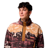 Columbia - Helvetia II Printed Half Snap Fleece Pullover // Camel Brown Sisters fra Columbia - billede nr. 2 hos GrejFreak.dk