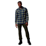 Columbia - Flare Gun Stretch Flannel Langærmet Herre Skjorte // Navy fra Columbia - billede nr. 4 hos GrejFreak.dk