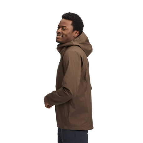 Black Diamond - FINELINE STRETCH Regnjakke // Basalt fra Black Diamond - billede nr. 3 hos GrejFreak.dk